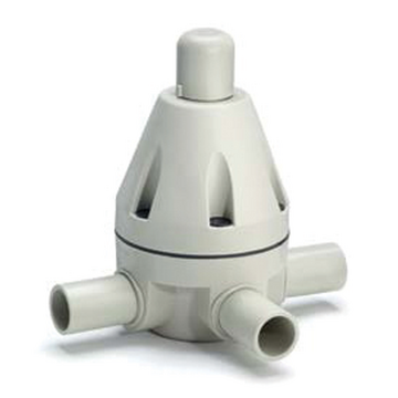 Pressure relief valve in PP-H, PP-H metric spigot outlets