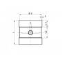 Volume control dampers standard in increments (man. operation), socket connection